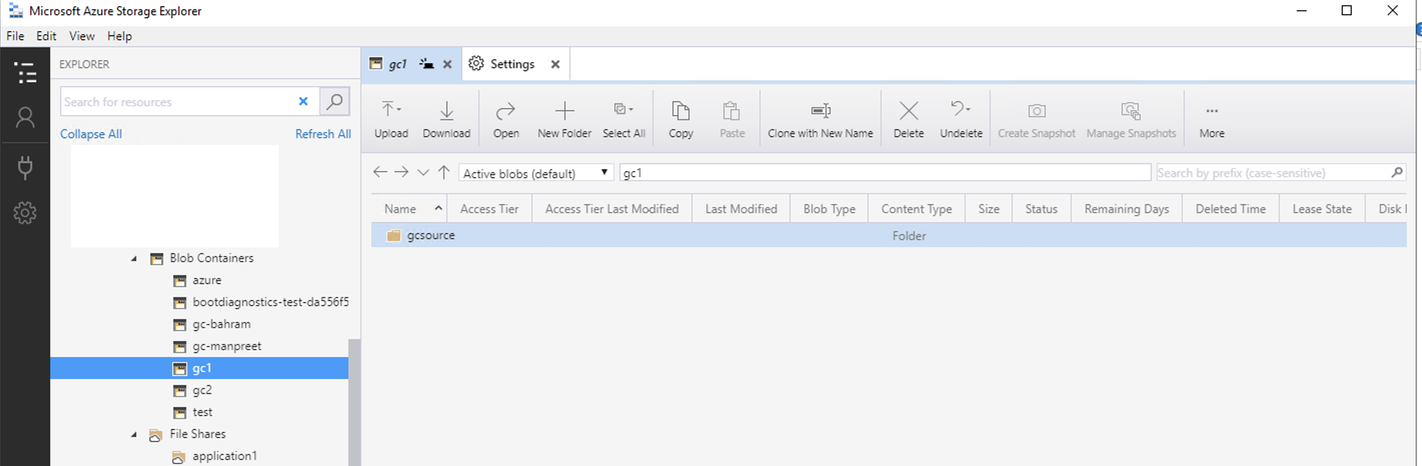 Azure Storage Explorer Blob Metadata Dandk Organizer